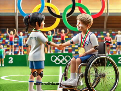 [ACCOGLIENZA] “Oltre i limiti: sfide e desideri tra olimpiadi e paralimpiadi” Cl. 5^